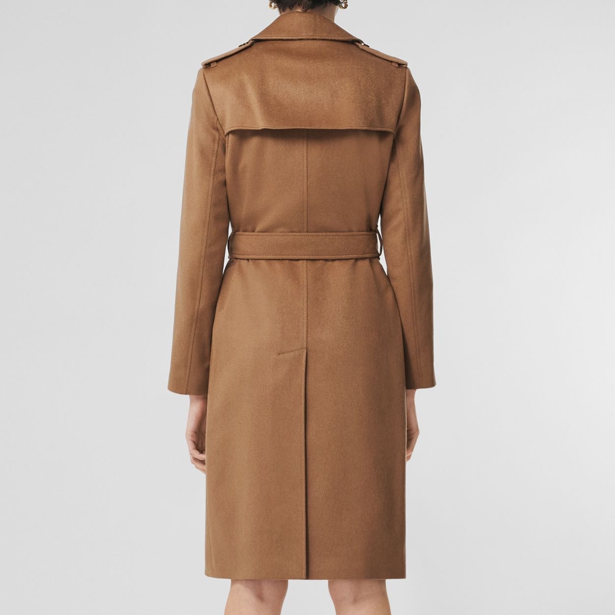 Cashmere Kensington Trench Coat - 3