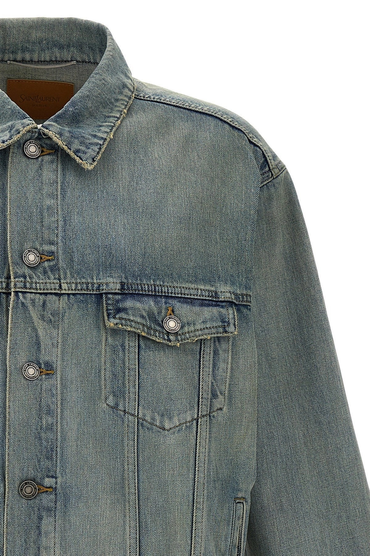 Saint Laurent Men 'Trucker' Jacket - 3