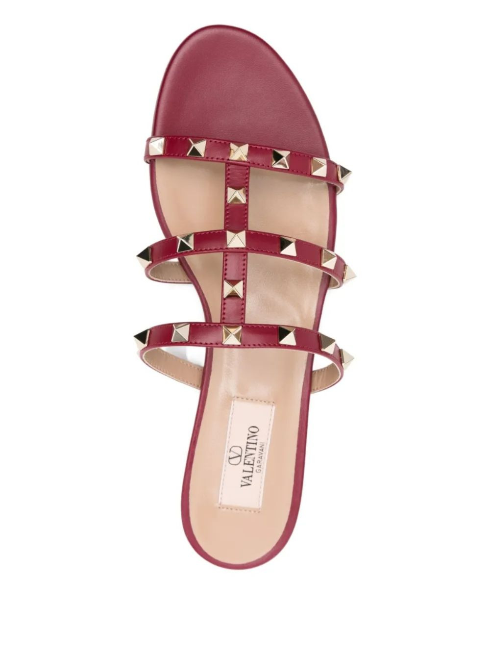 Rockstud-embellished flat sandals - 4