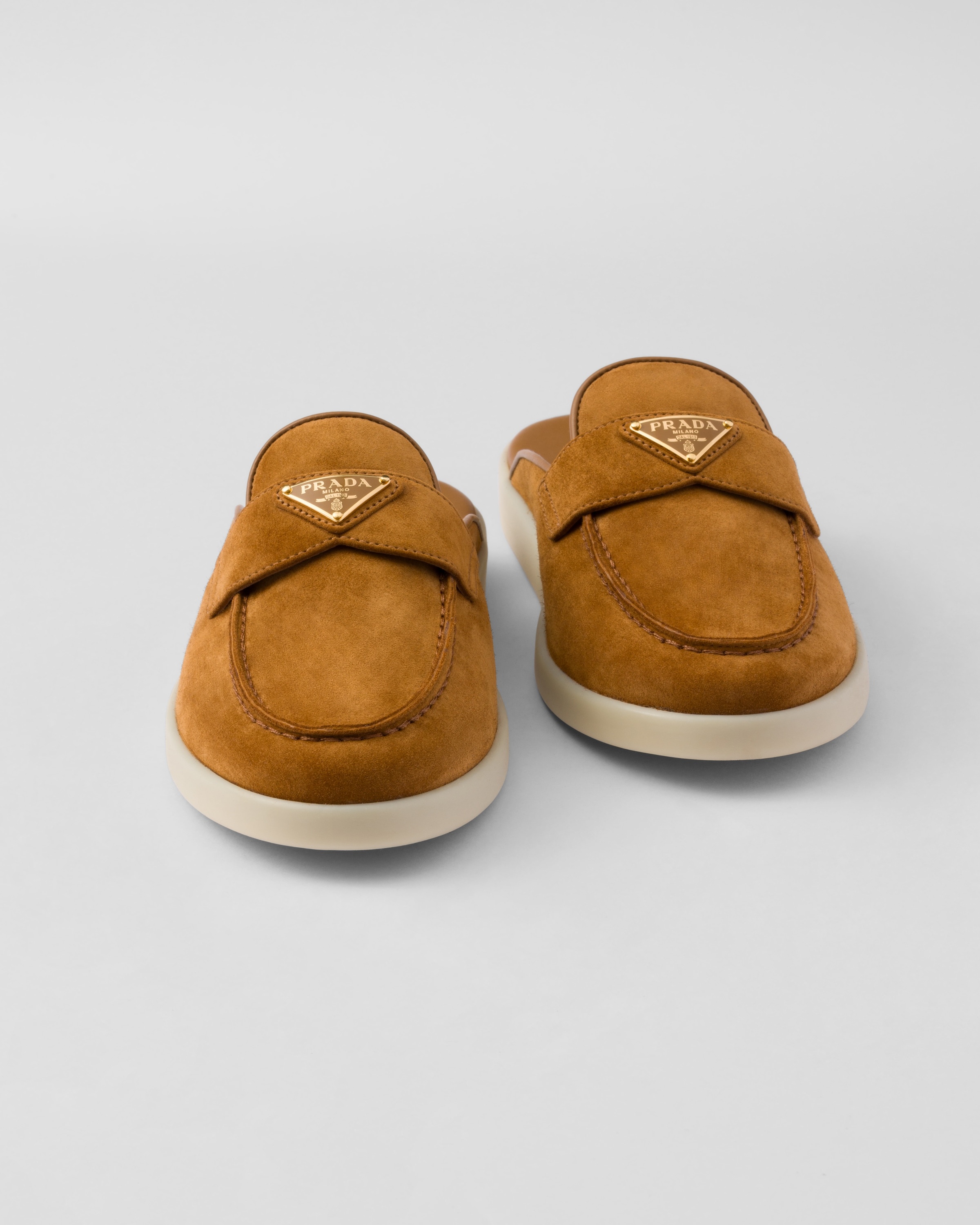 Suede sabots - 6