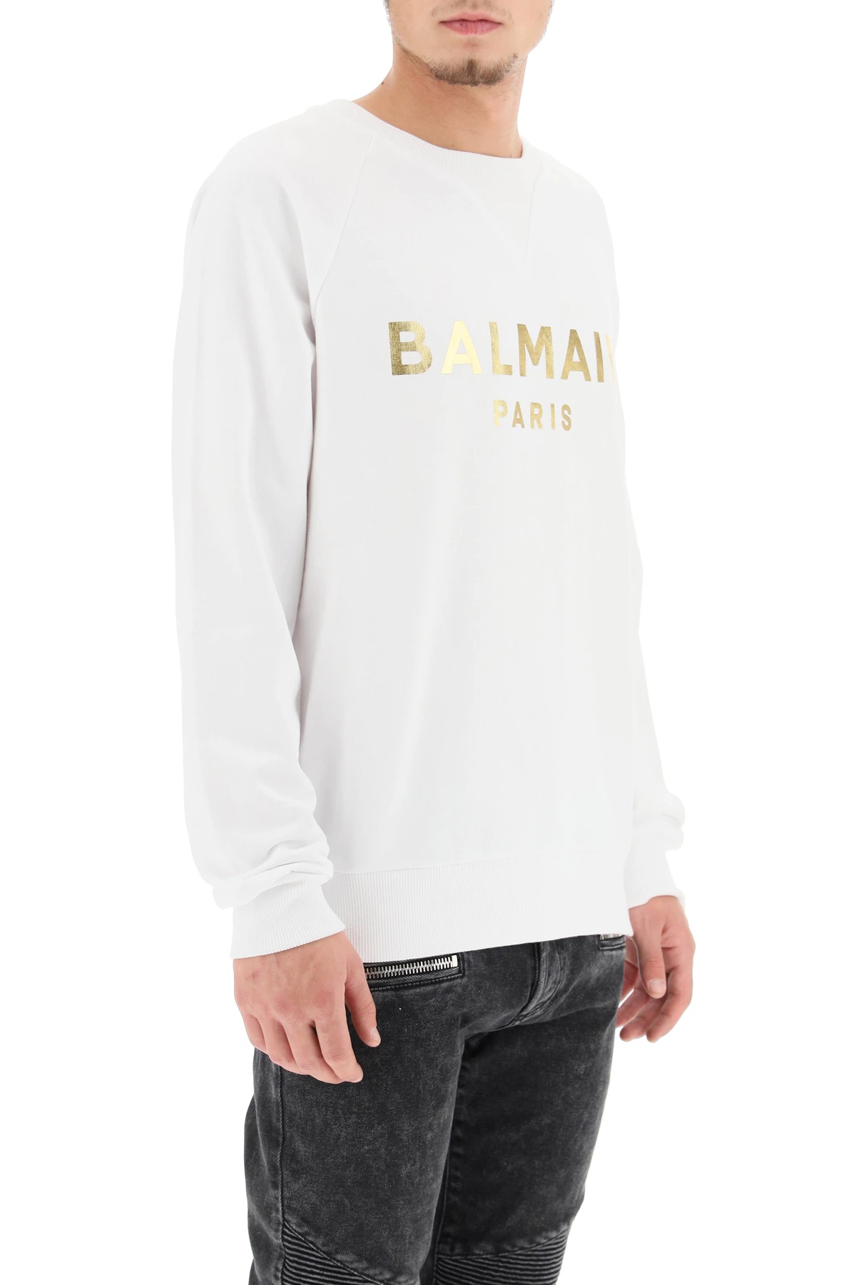 GOLDEN LOGO PRINT SWEATSHIRT - 3