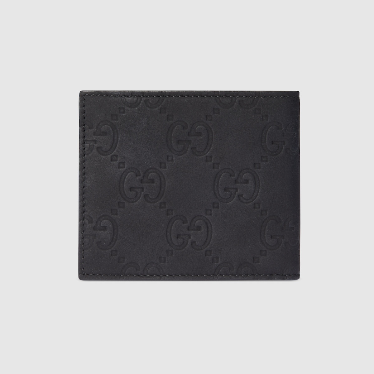 GG rubber-effect bi-fold wallet - 5
