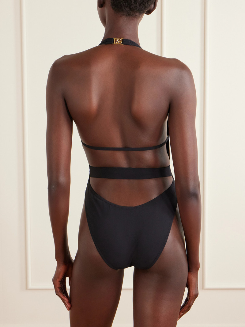 Dolce & Gabbana Logo-embellished Stretch Jersey One-piece outlook
