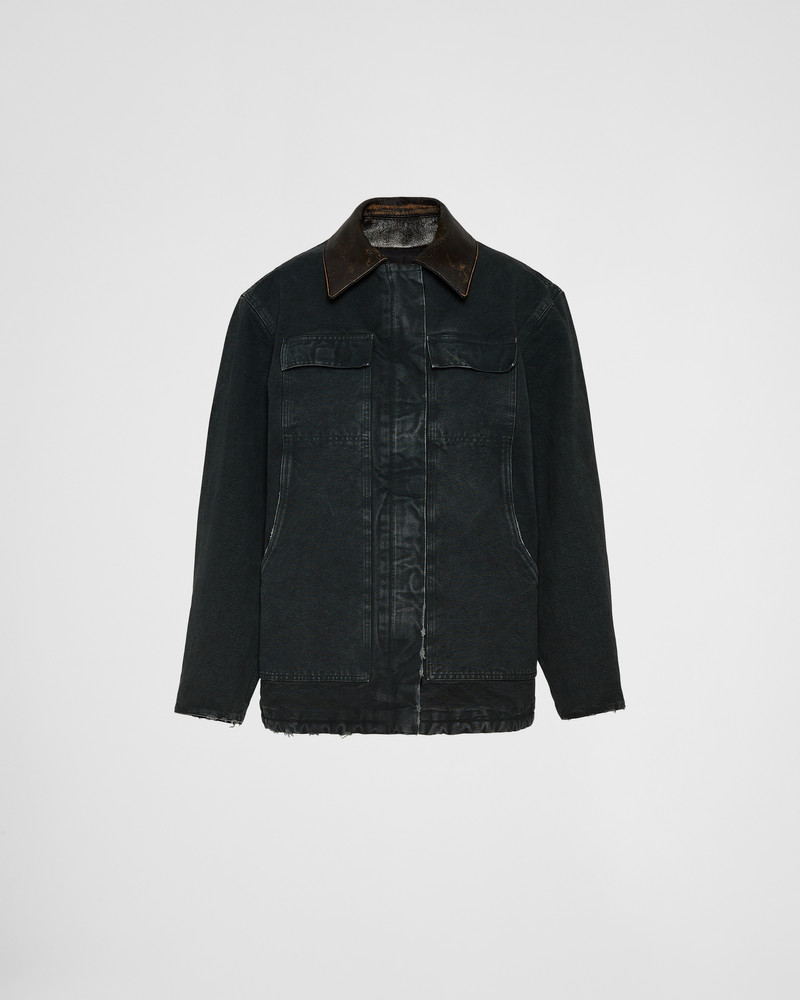 Canvas trucker jacket 1