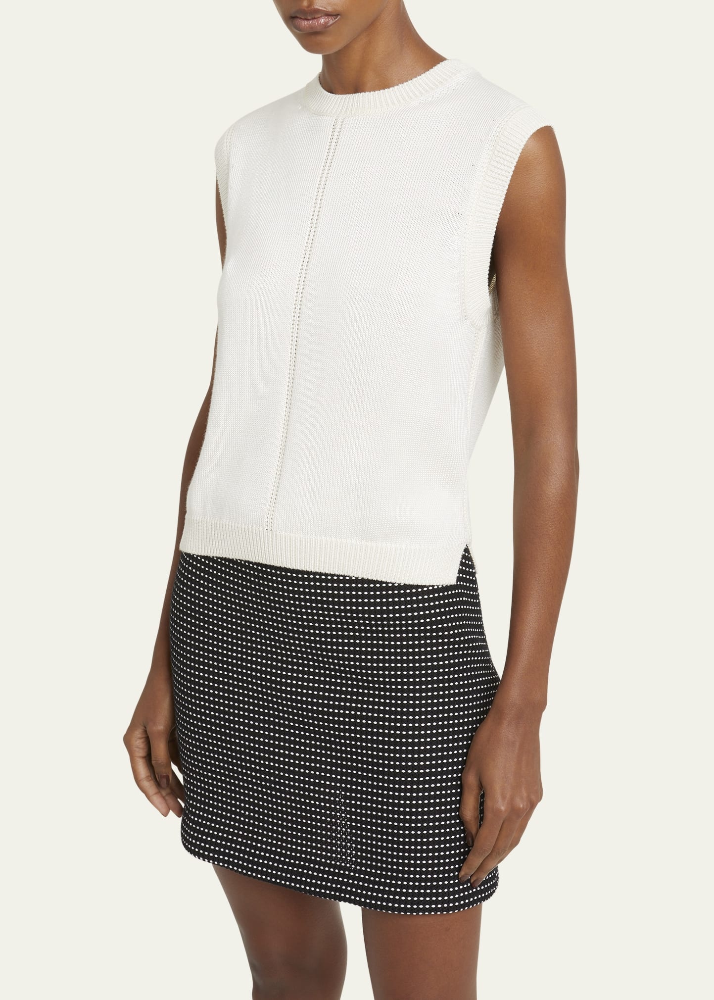 Emily Sleeveless Sweater - 4