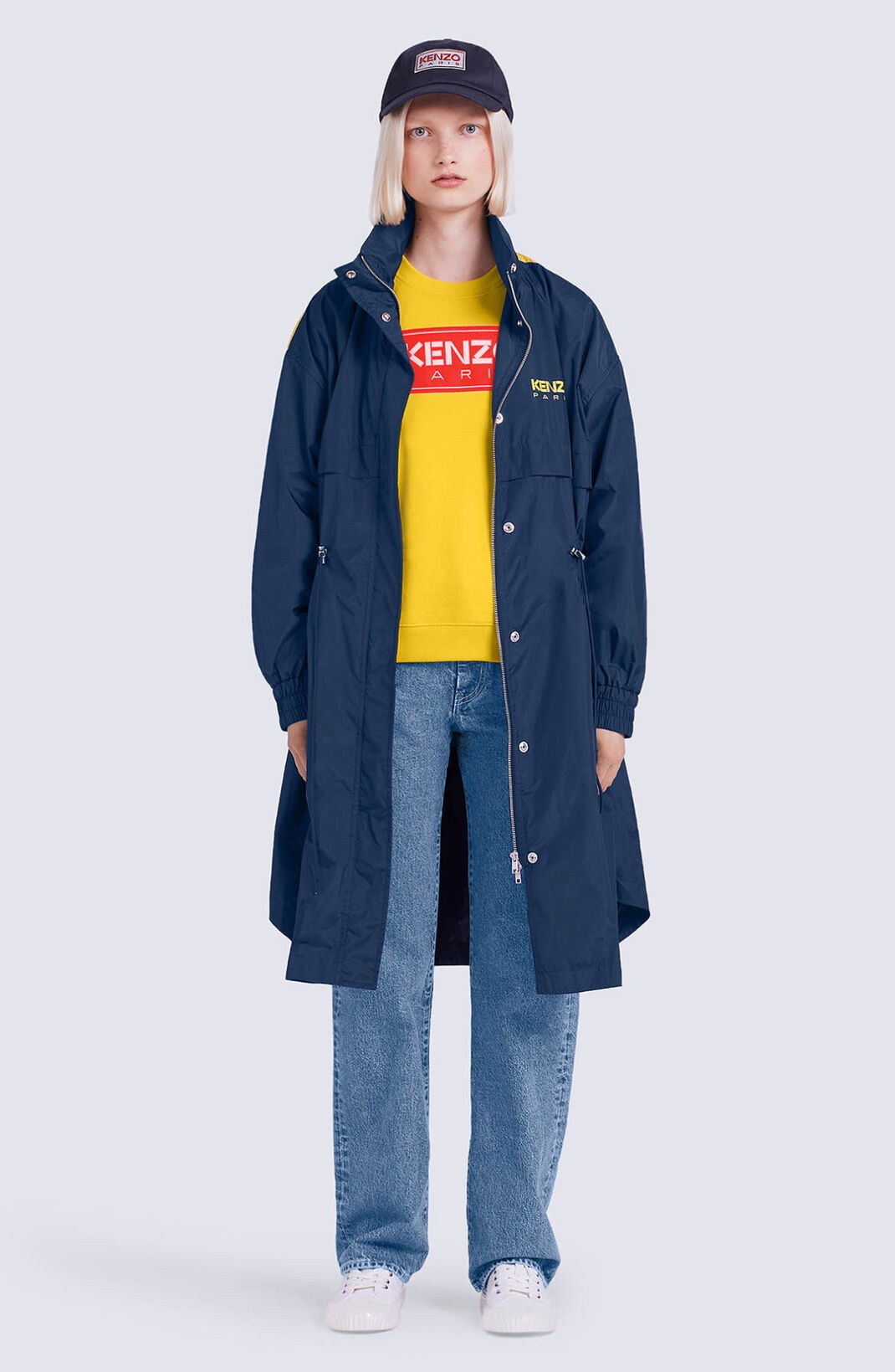 Long KENZO windcheater - 3