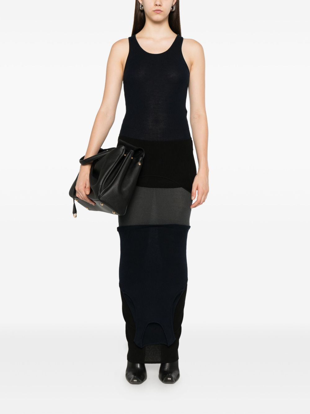 sleeveless maxi dress - 2