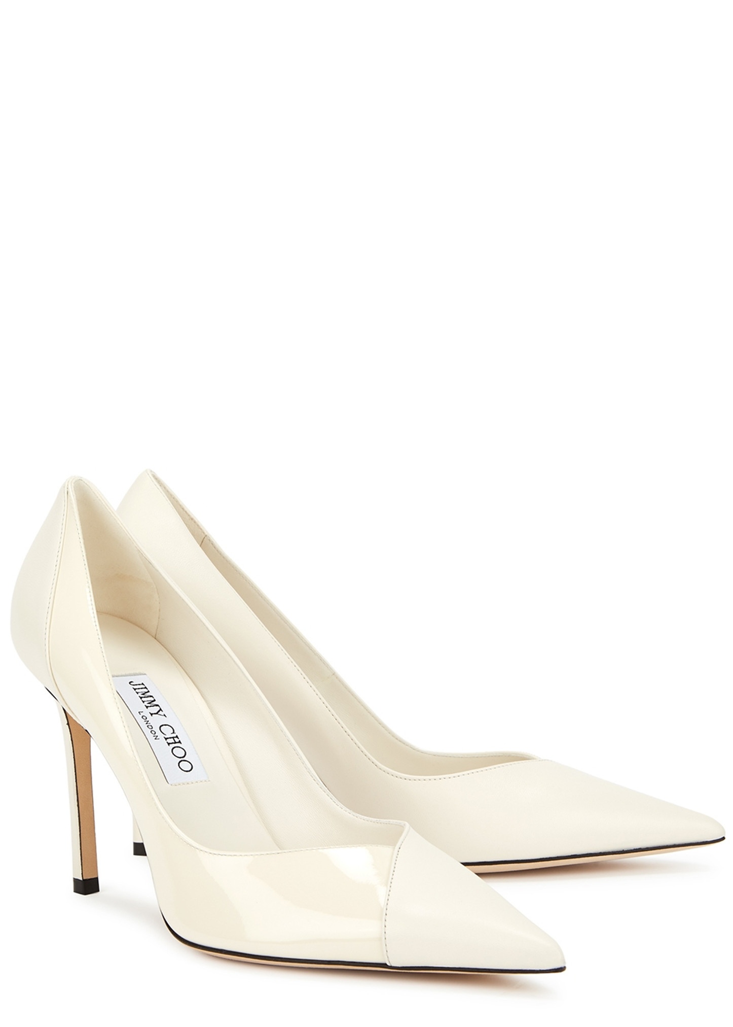 Cass 95 off-white leather pumps - 2