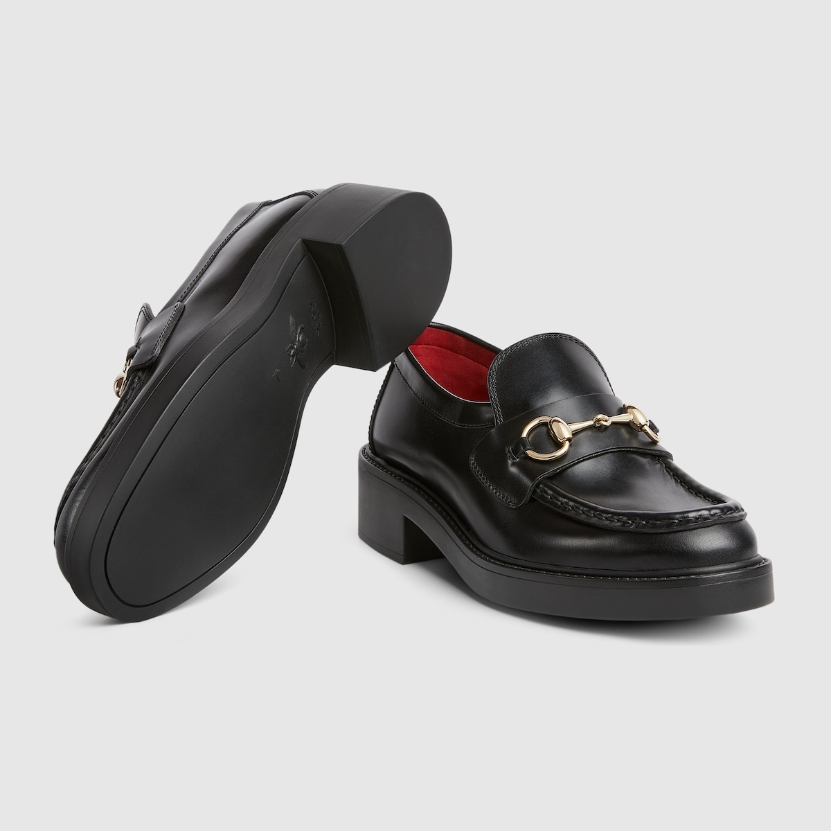Women's loafer with Horsebit with lug sole - 6