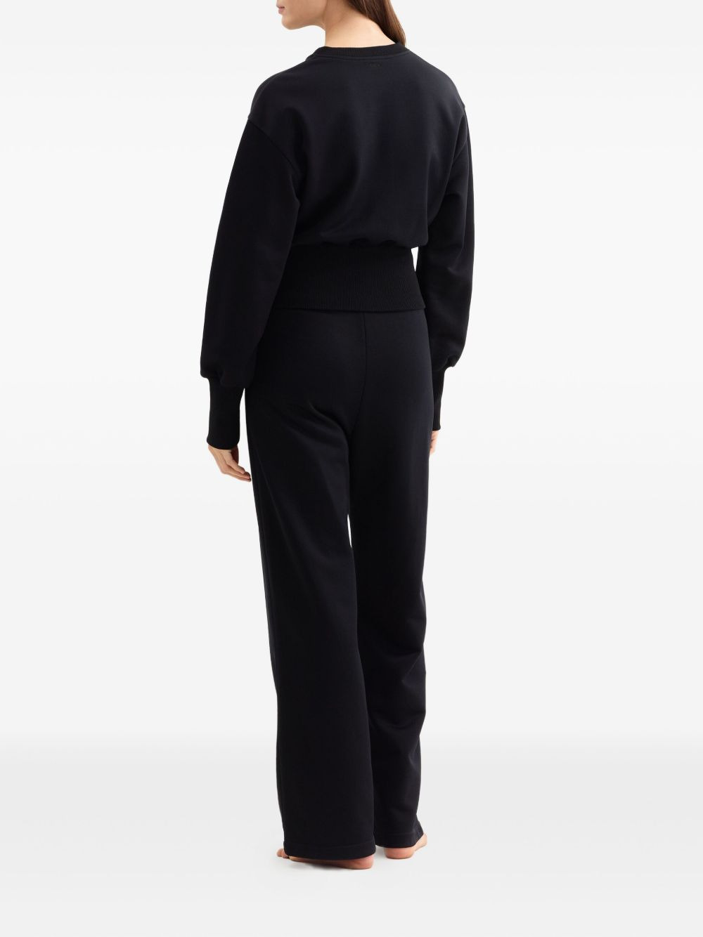 banded cuffed sweatshirt - 3