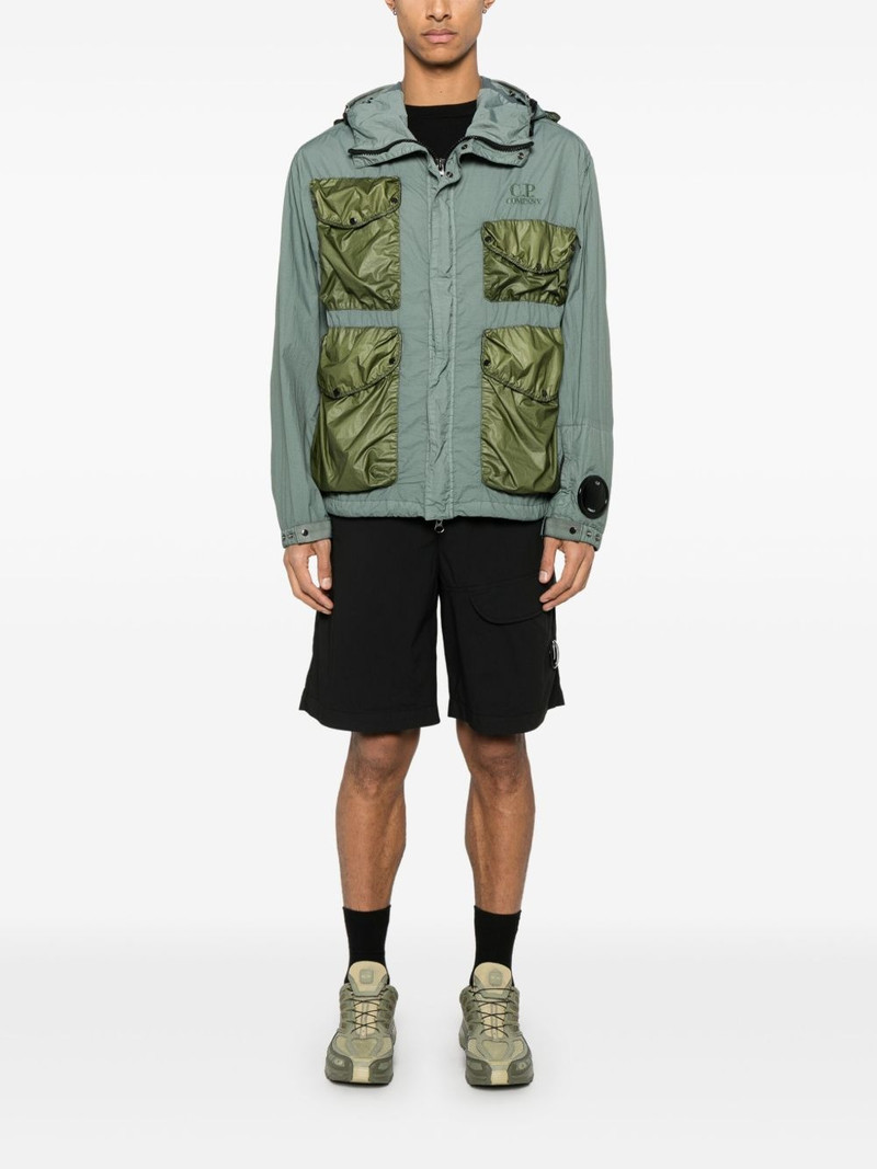 C.P. Company Lens-detail cargo shorts outlook