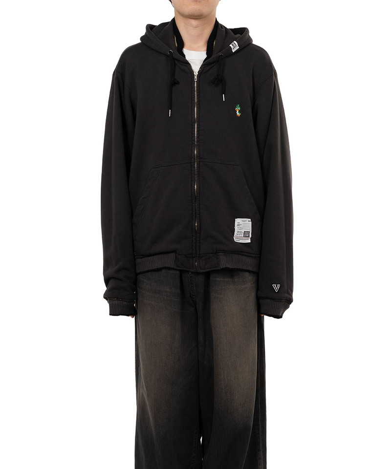 Reversible Hoodie Layered Souvenir Jacket 10
