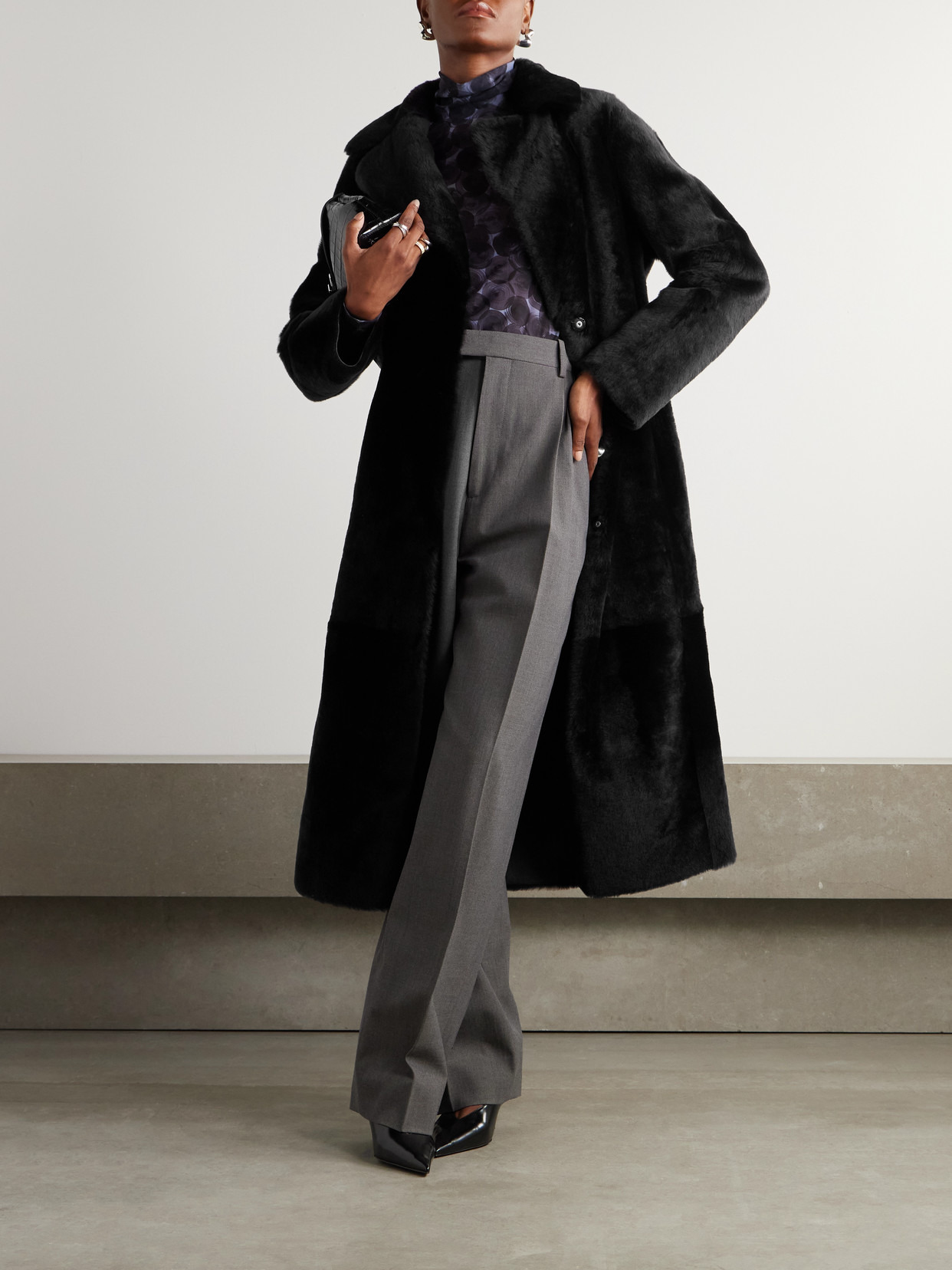 Reversible Shearling Coat - 2