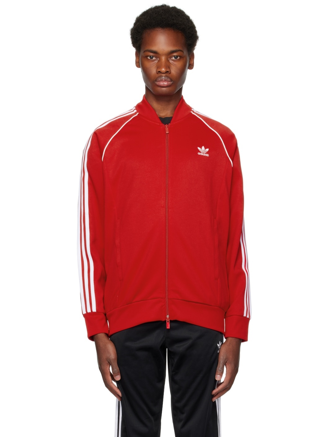 Adidas sst red on sale