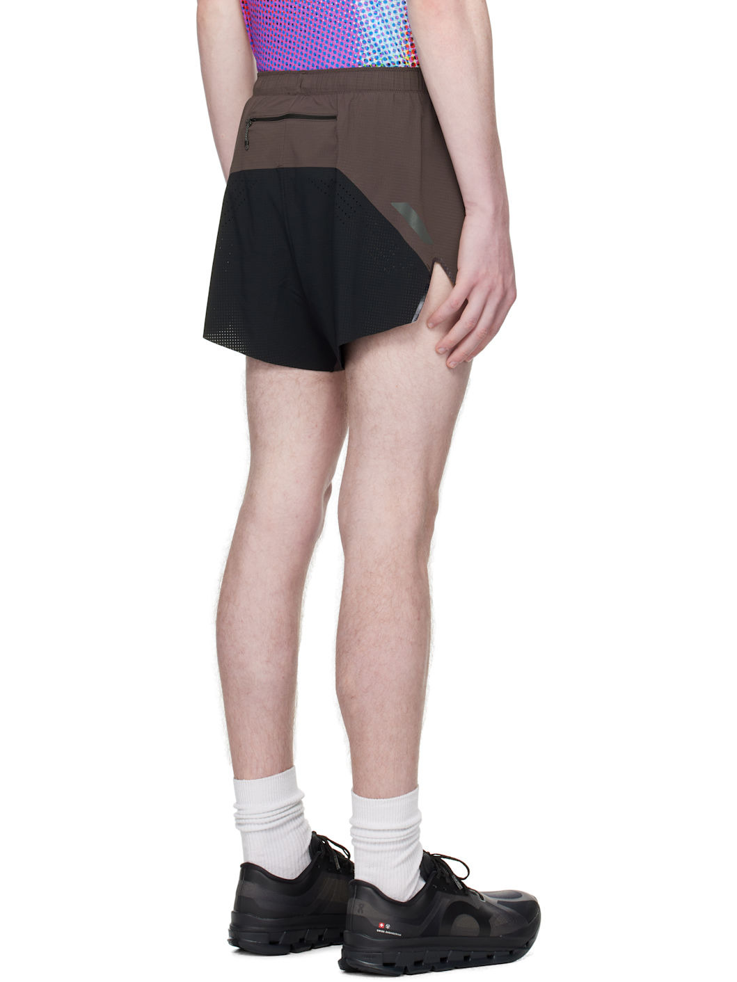 Gray & Black Hot Weather Shorts - 3