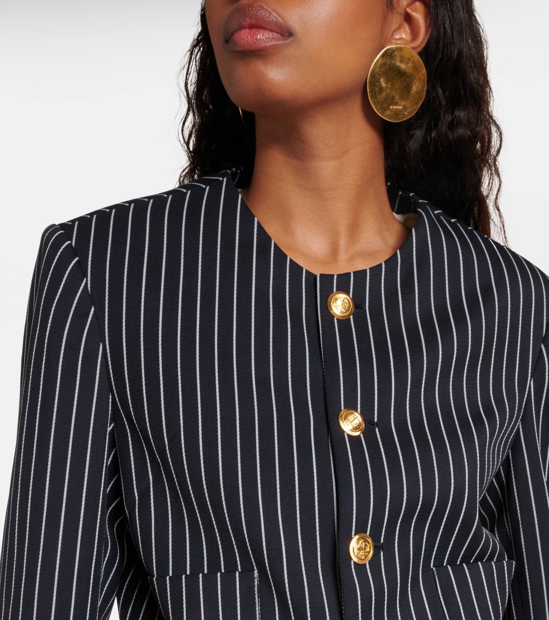 Pinstripe jacket - 4
