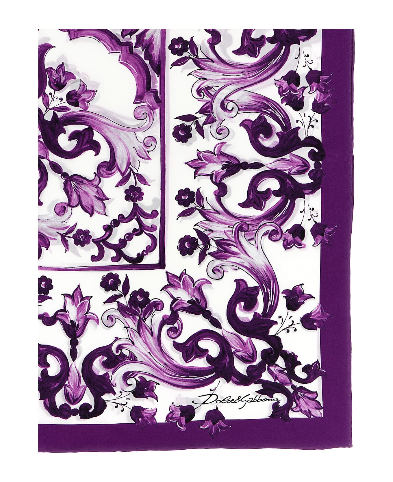 'maiolica' Print Scarf - 2