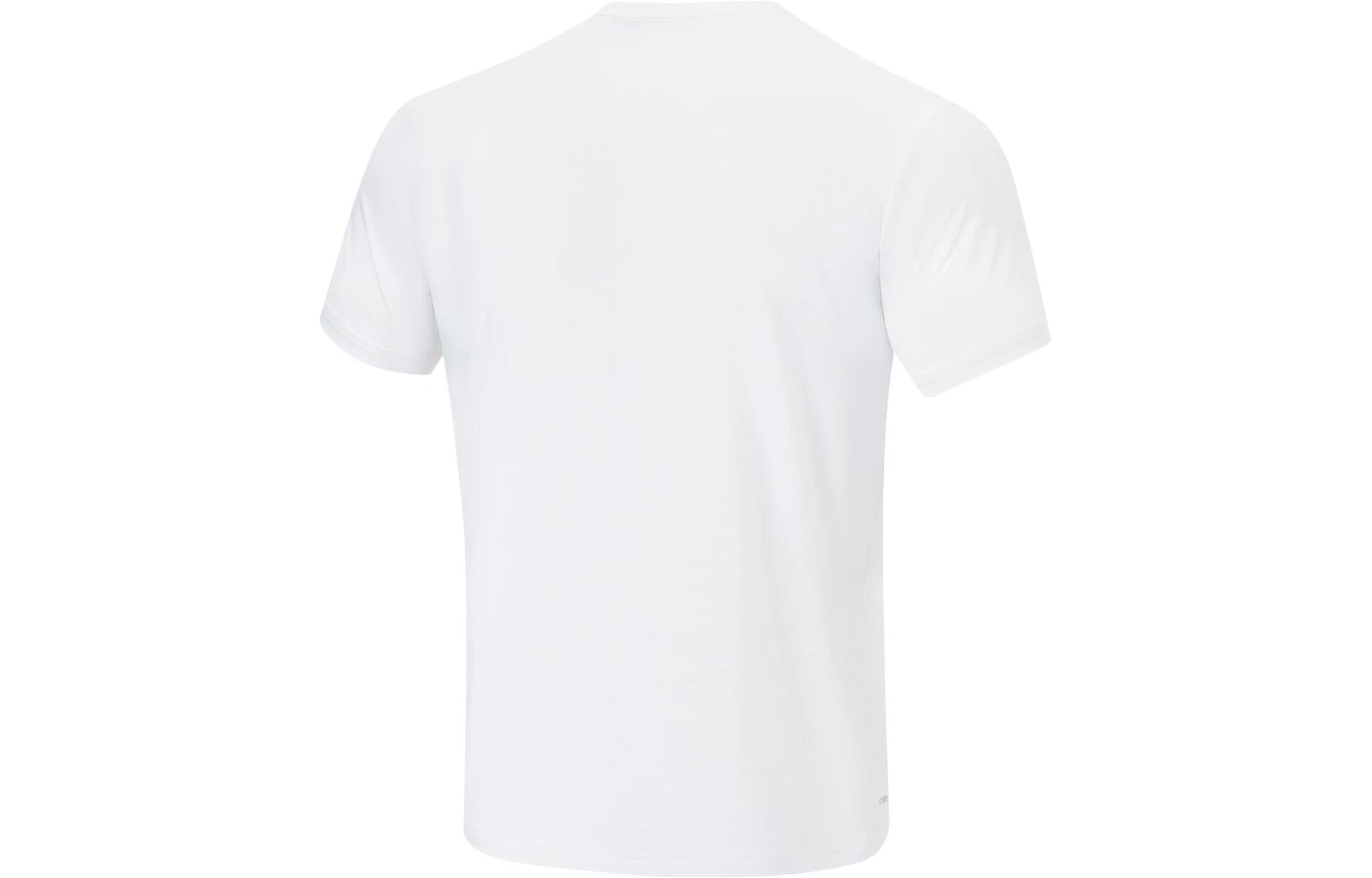 Li-Ning Classic Plain Short Sleeve T-shirt 'White' ATST577-2 - 2