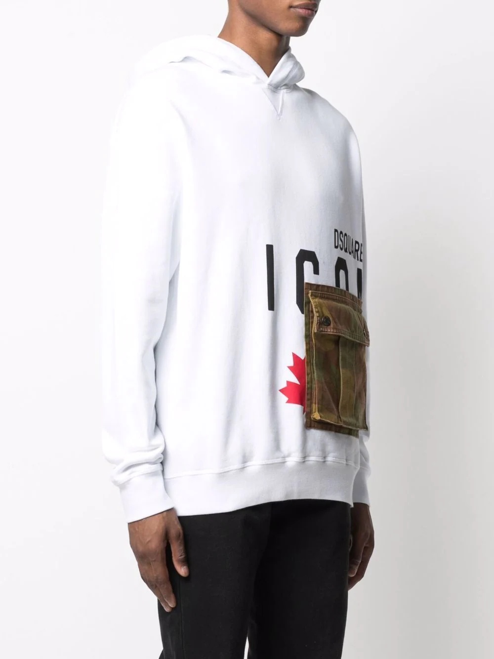 Icon cargo-pocket hoodie - 3