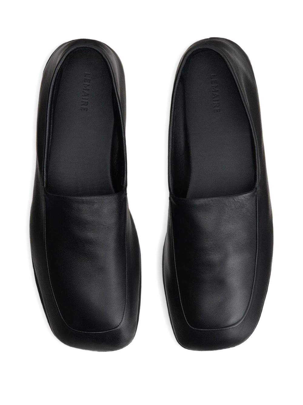 square-toe slippers - 3