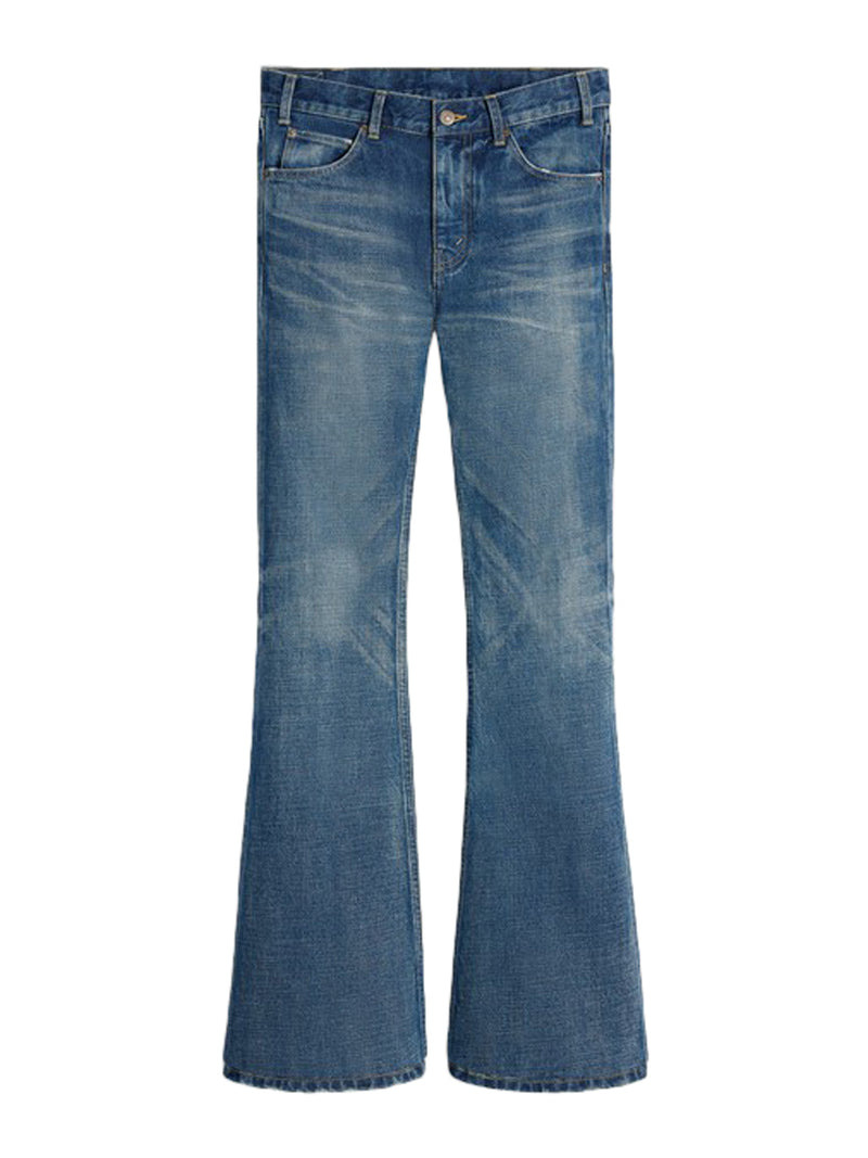Celine Women Marco Jeans In Denim With Dark Union Wash - 1