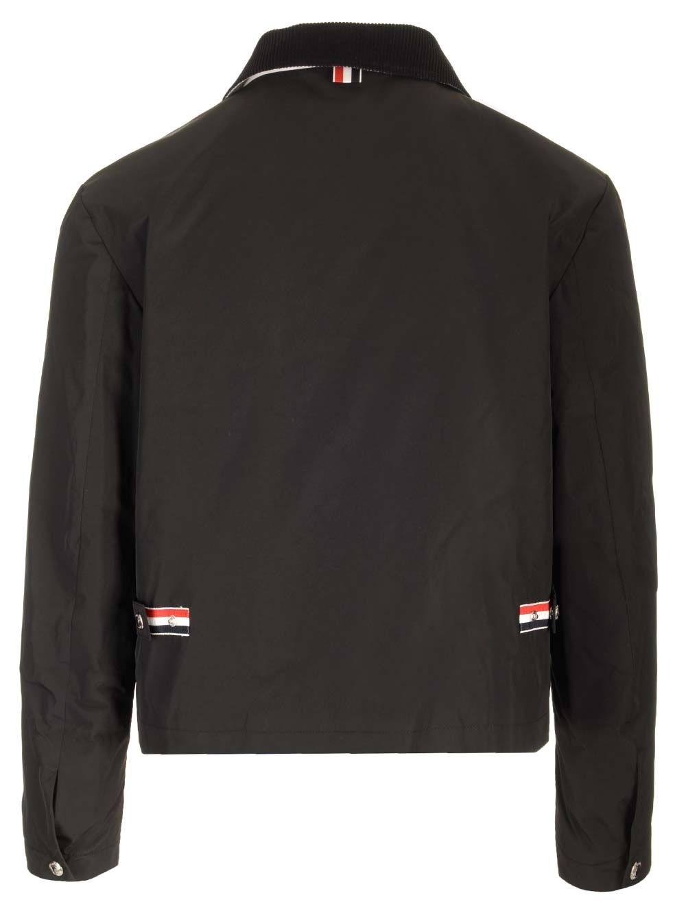 Concealed Zip Golf Jacket Jackets Black - 2