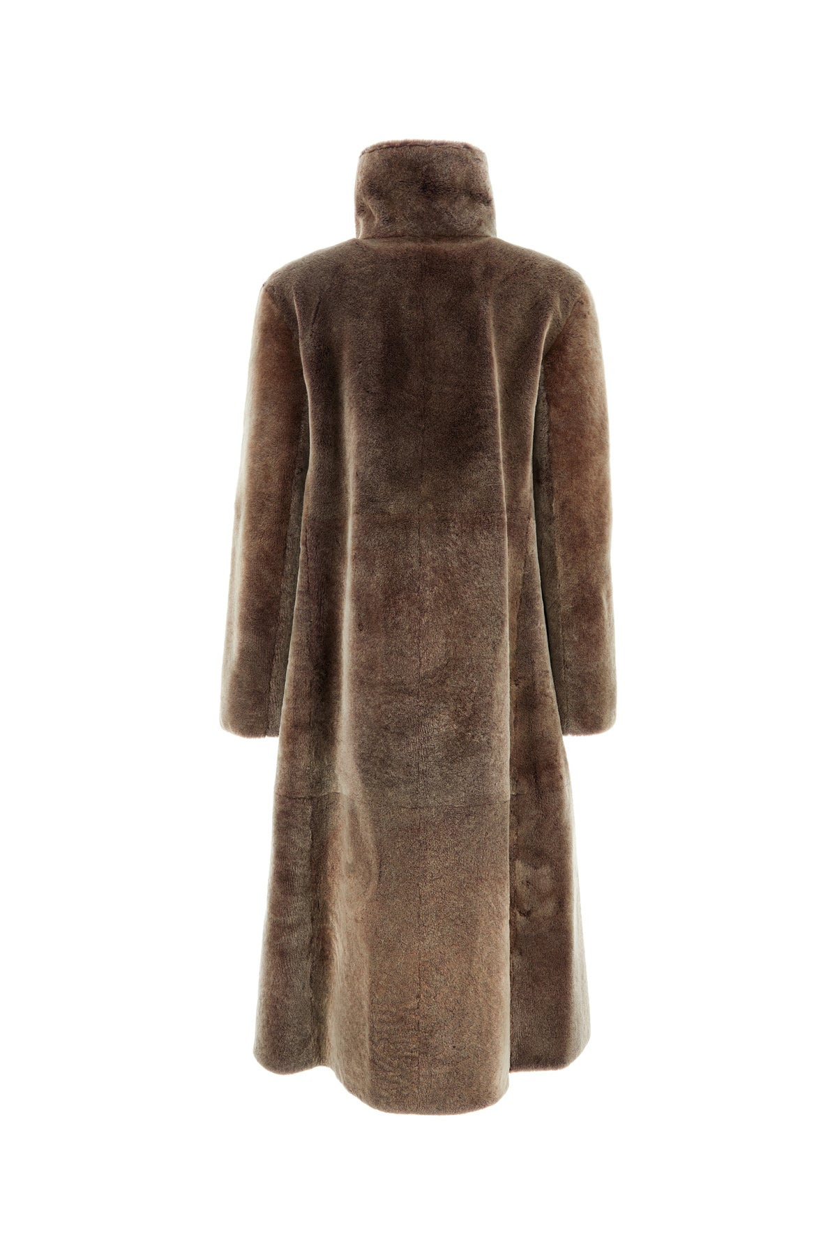 Brown fur coat - 2
