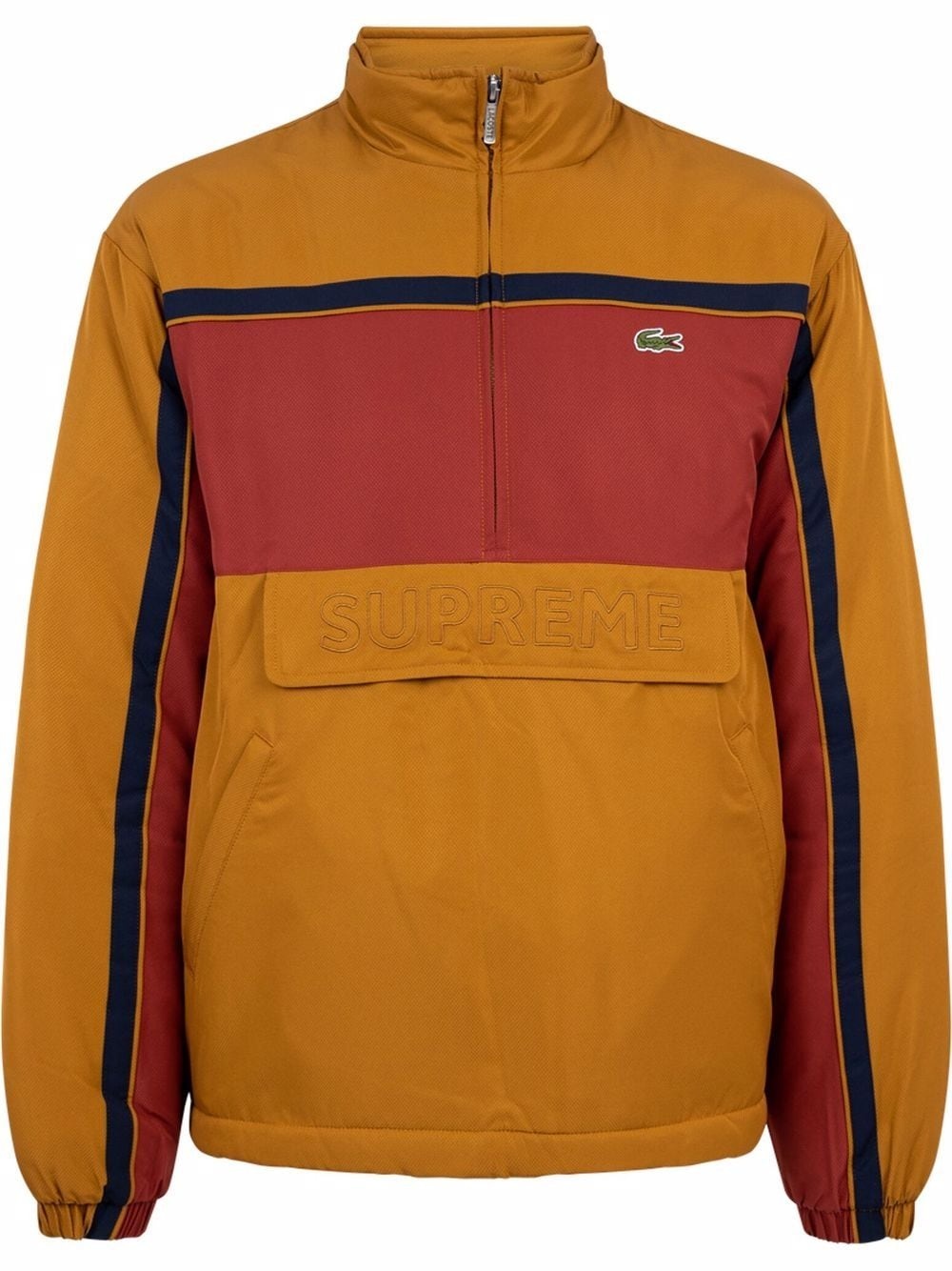 x Lacoste padded half-zip jacket "FW19" - 1