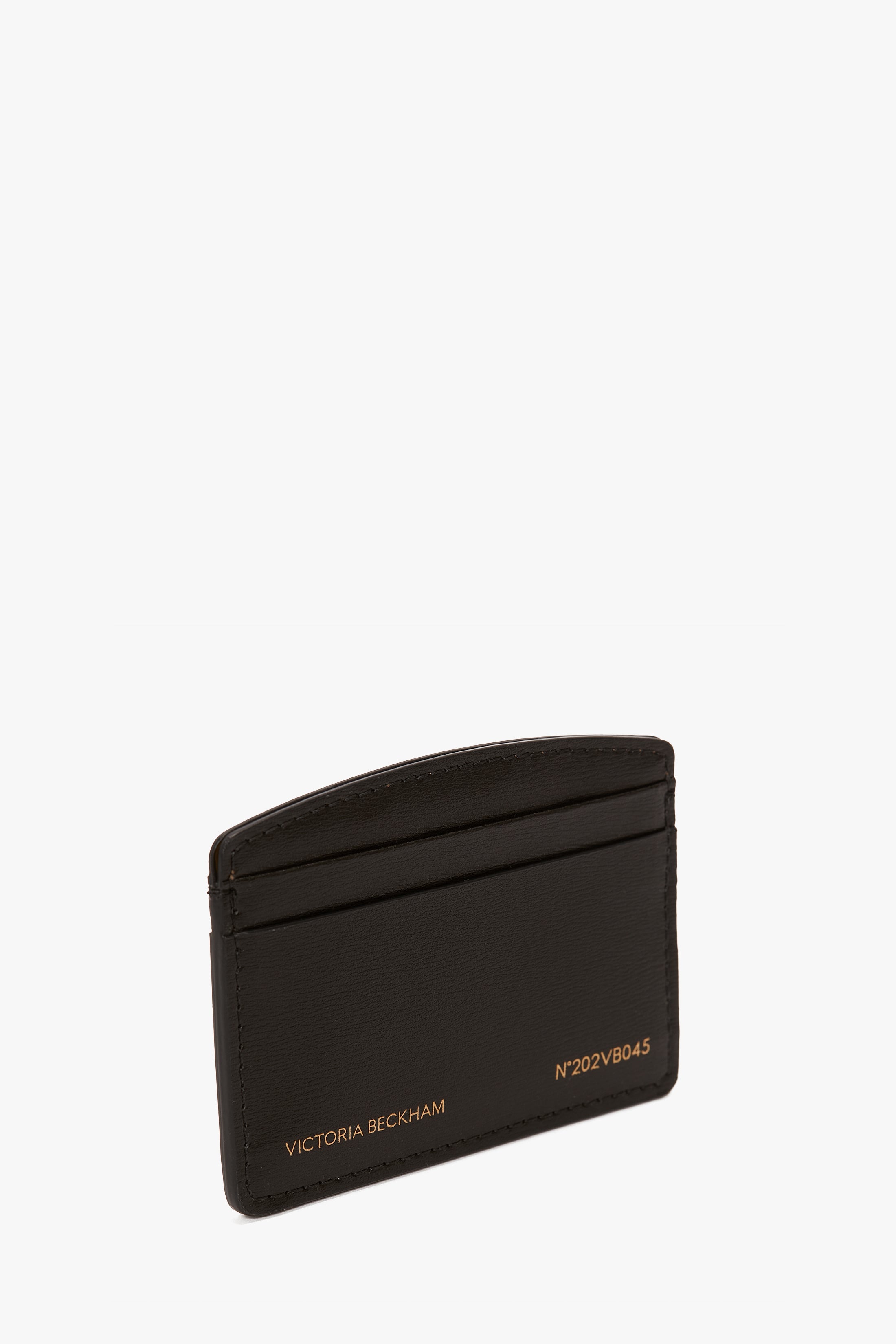 Victoria Card Holder In Black Leather - 5