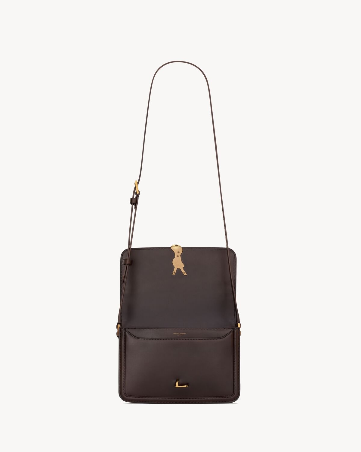 SOLFERINO MEDIUM SATCHEL IN SMOOTH LEATHER - 5