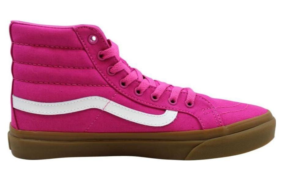 (WMNS) Vans Sk8-Hi Slim 'Light Gum Raspberry Rose' VN0A32R2LZ2 - 2