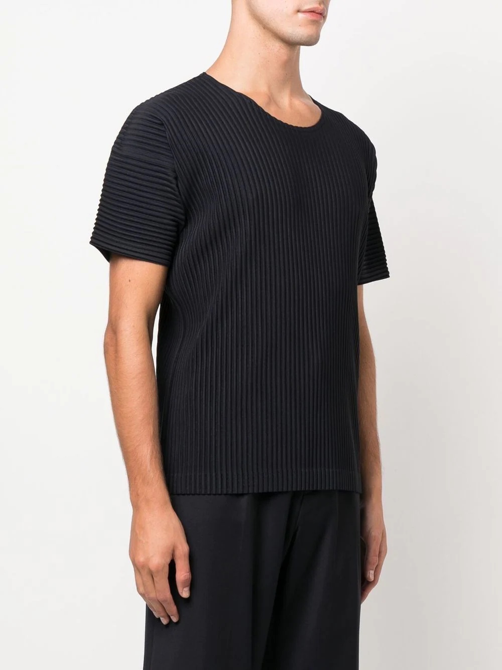 ribbed short-sleeve T-shirt - 3