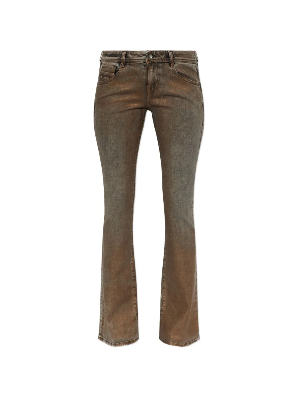 1969 D-Ebbey metallic-finish jeans - 1
