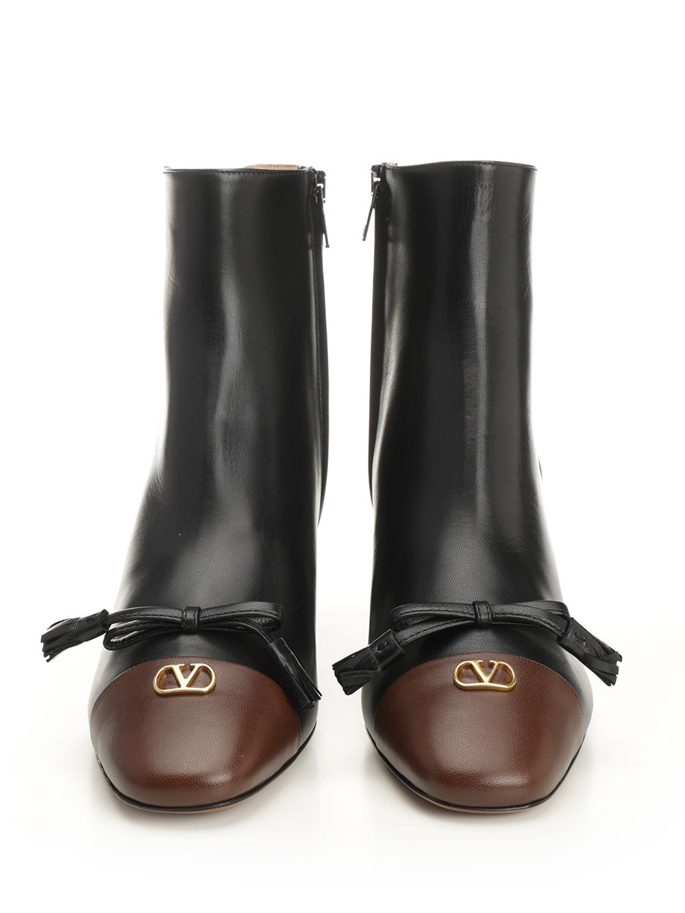 Bootie | Vg Valet Du Roi | T. 60 | Capretto/Antique Brass Logo Boots Black - 5
