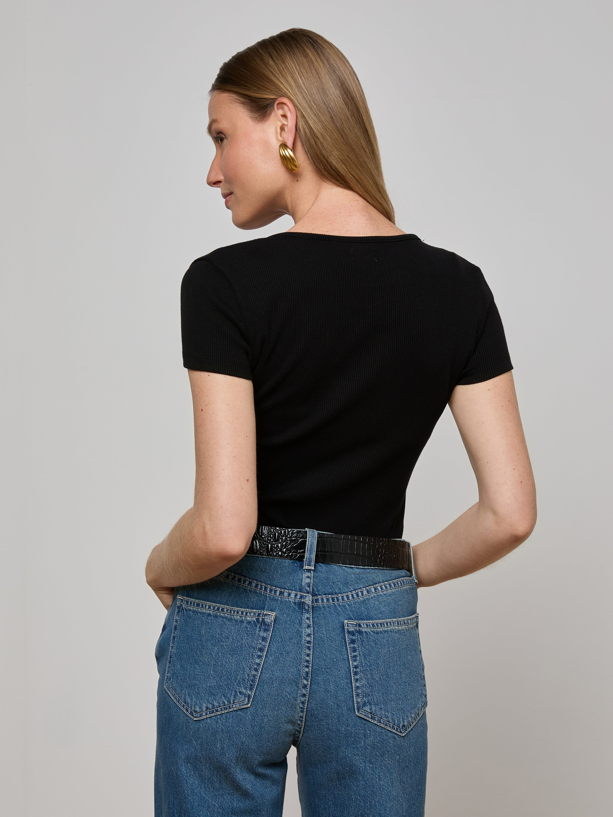 Brynlee Scoopneck Tee - 5