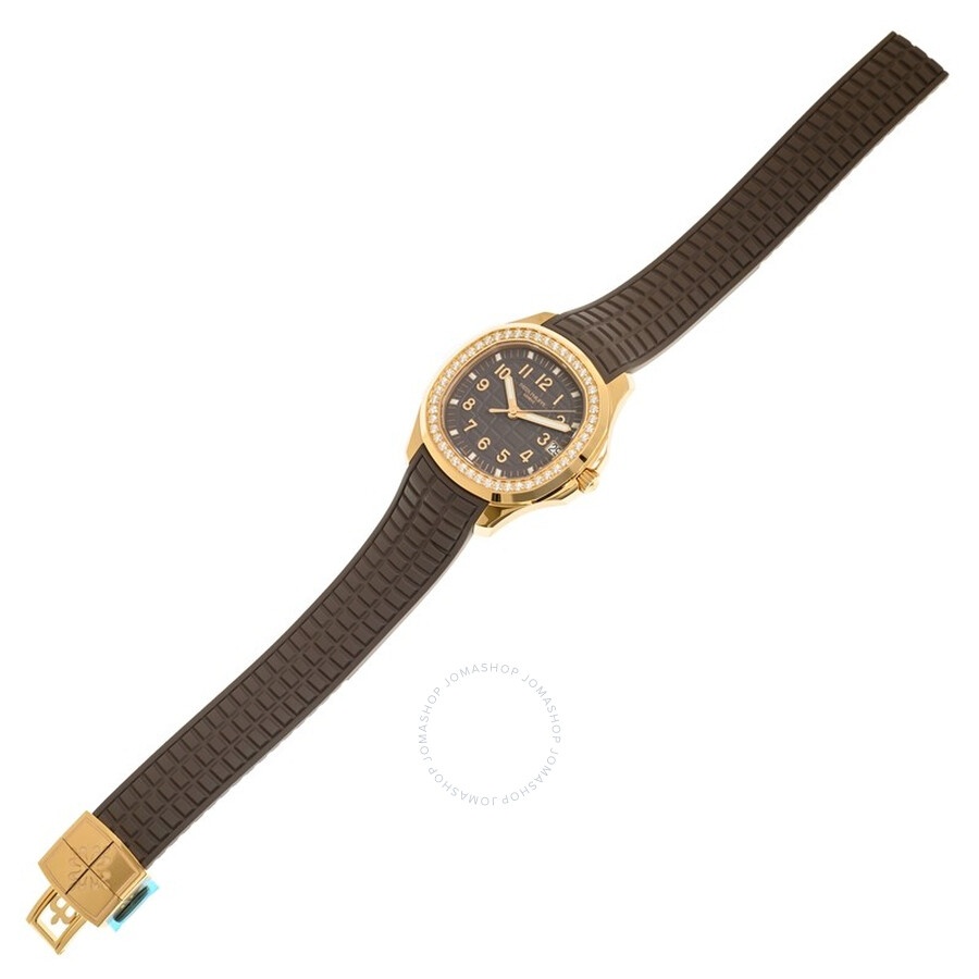 Patek Philippe Aquanaut Luce Automatic Diamond Brown Dial Ladies Watch 5268-200R-010 - 2