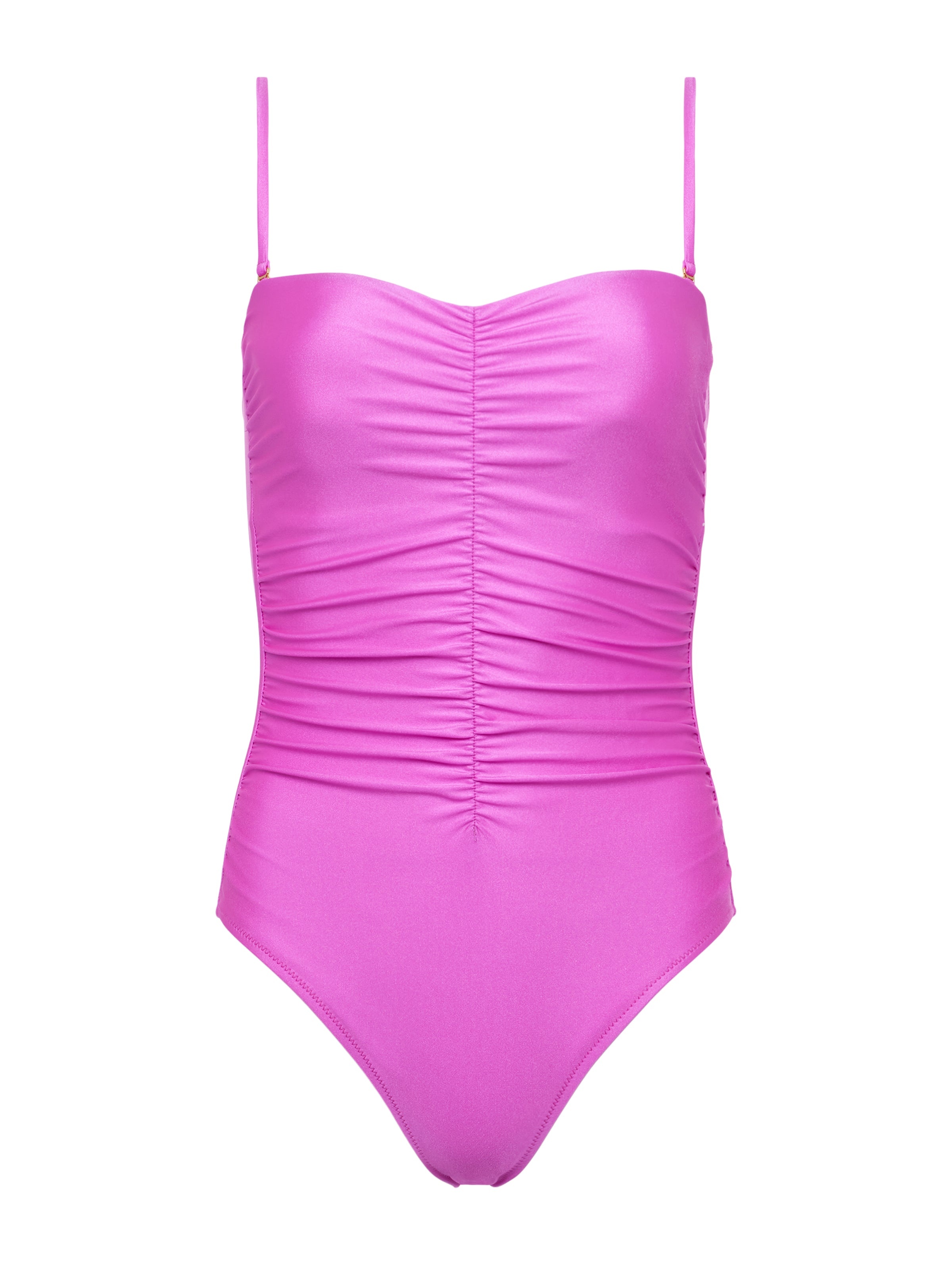Aubrey Ruched One-Piece Swimsuit - 1