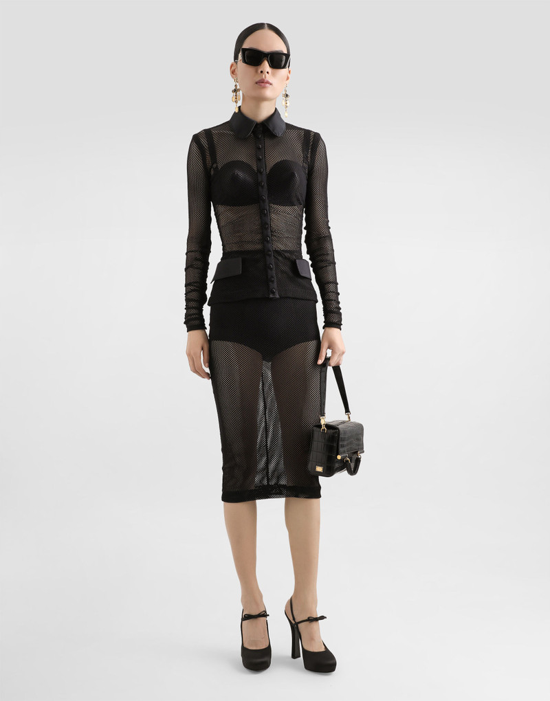 Dolce & Gabbana Mesh shirt jacket outlook