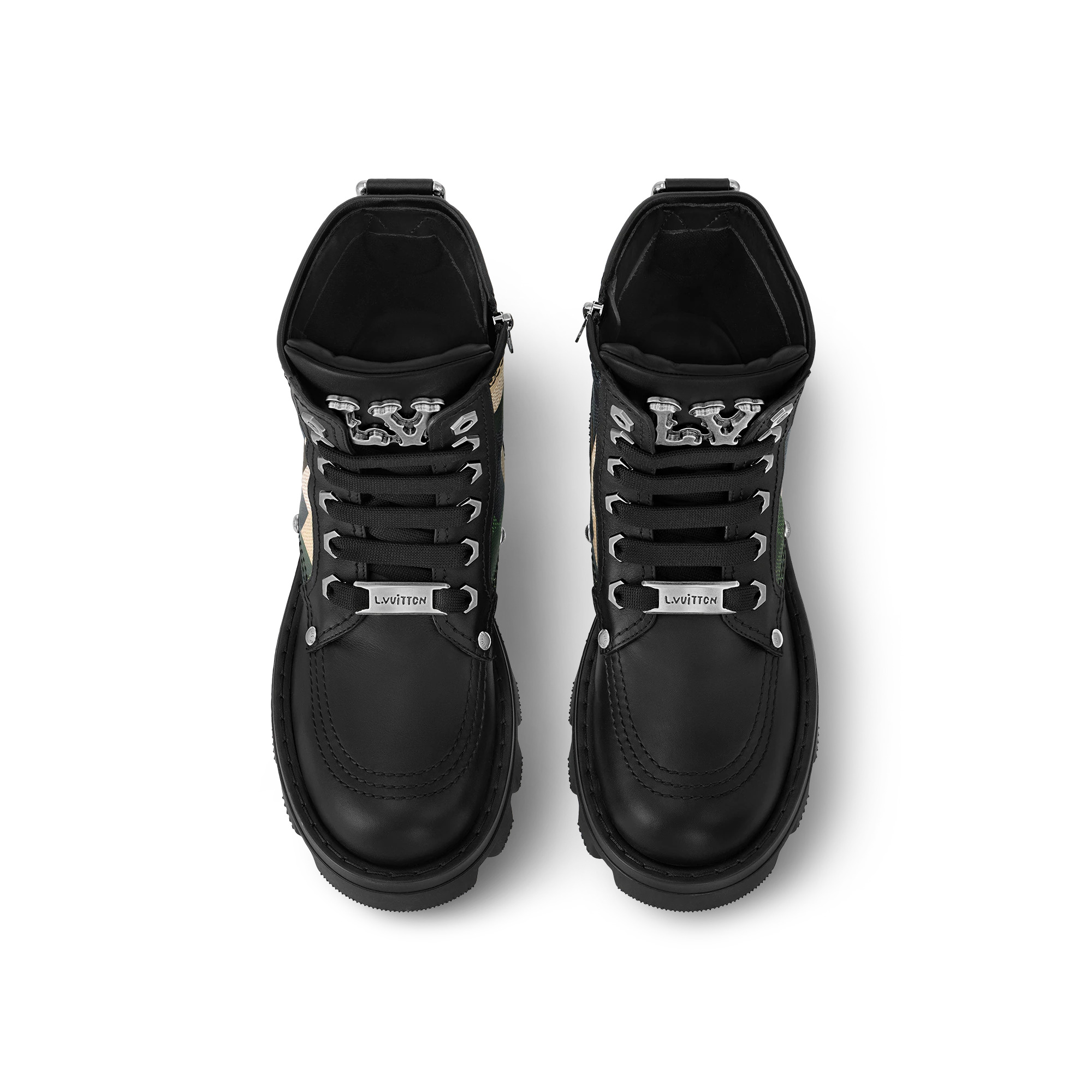 LV Checker Combat Boot - 3