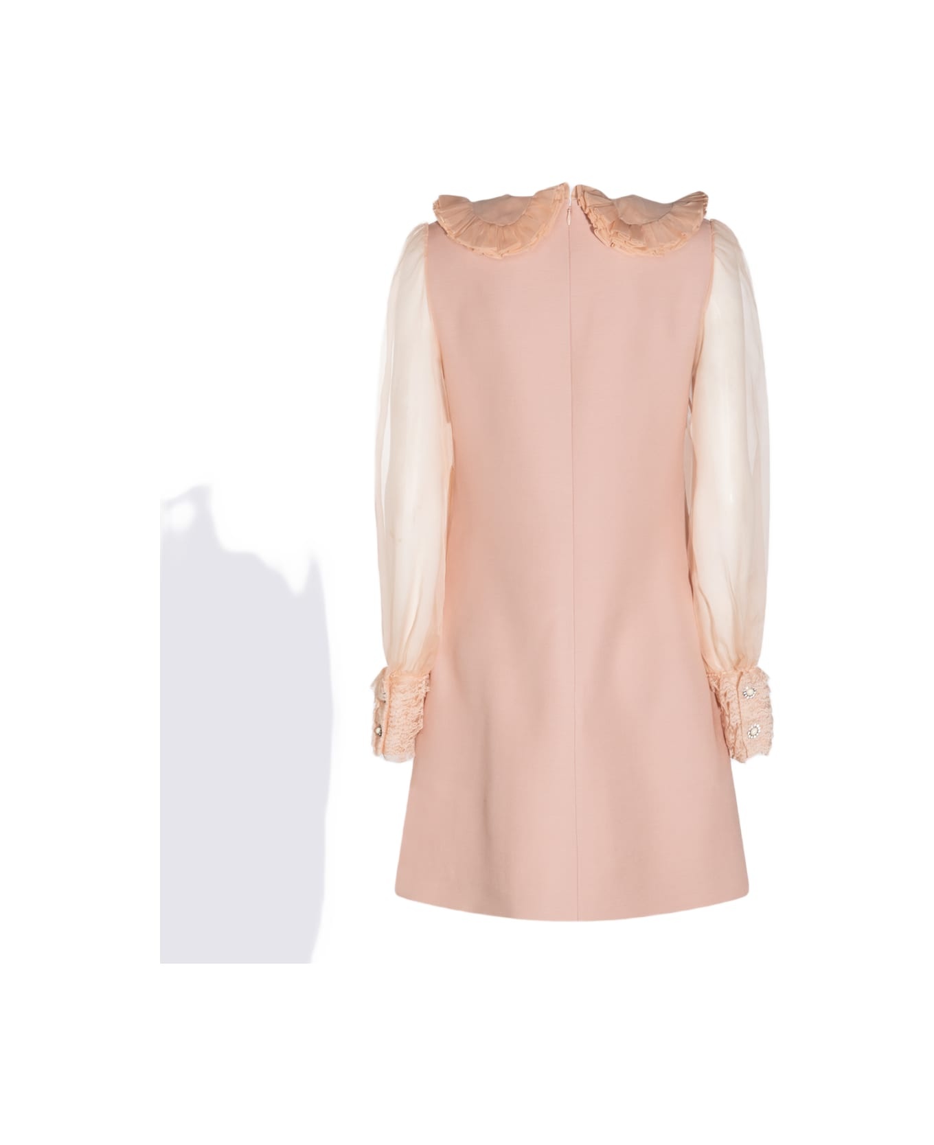 Pink Silk Dress - 1