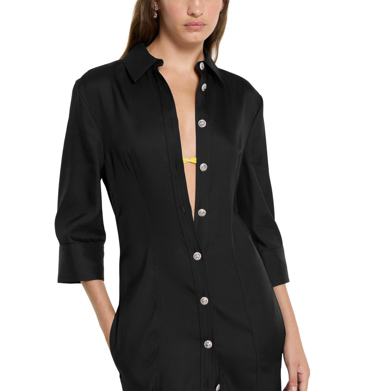 Dry silk wool dress 3