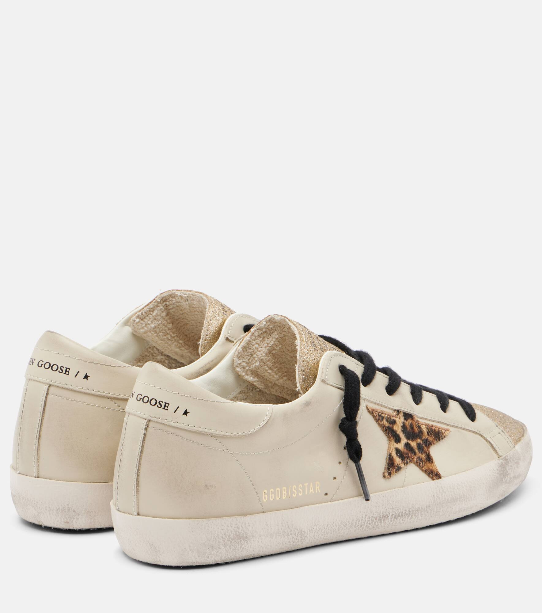 Super Star glitter suede sneakers - 2