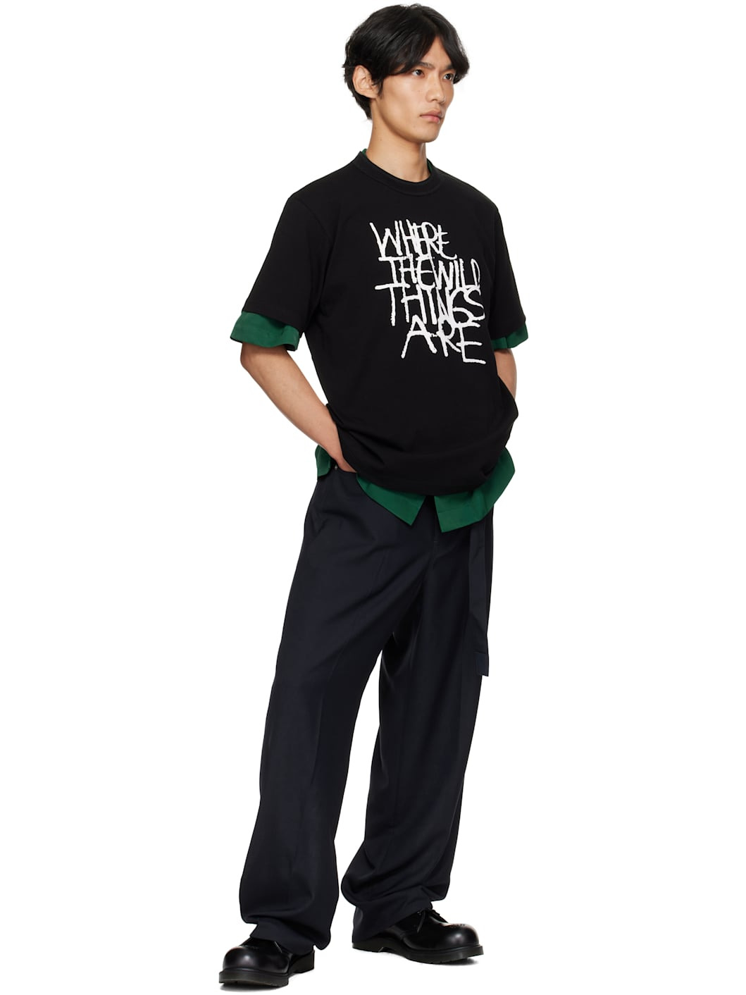 Black 'Where The Wild Things Are' T-shirt - 5