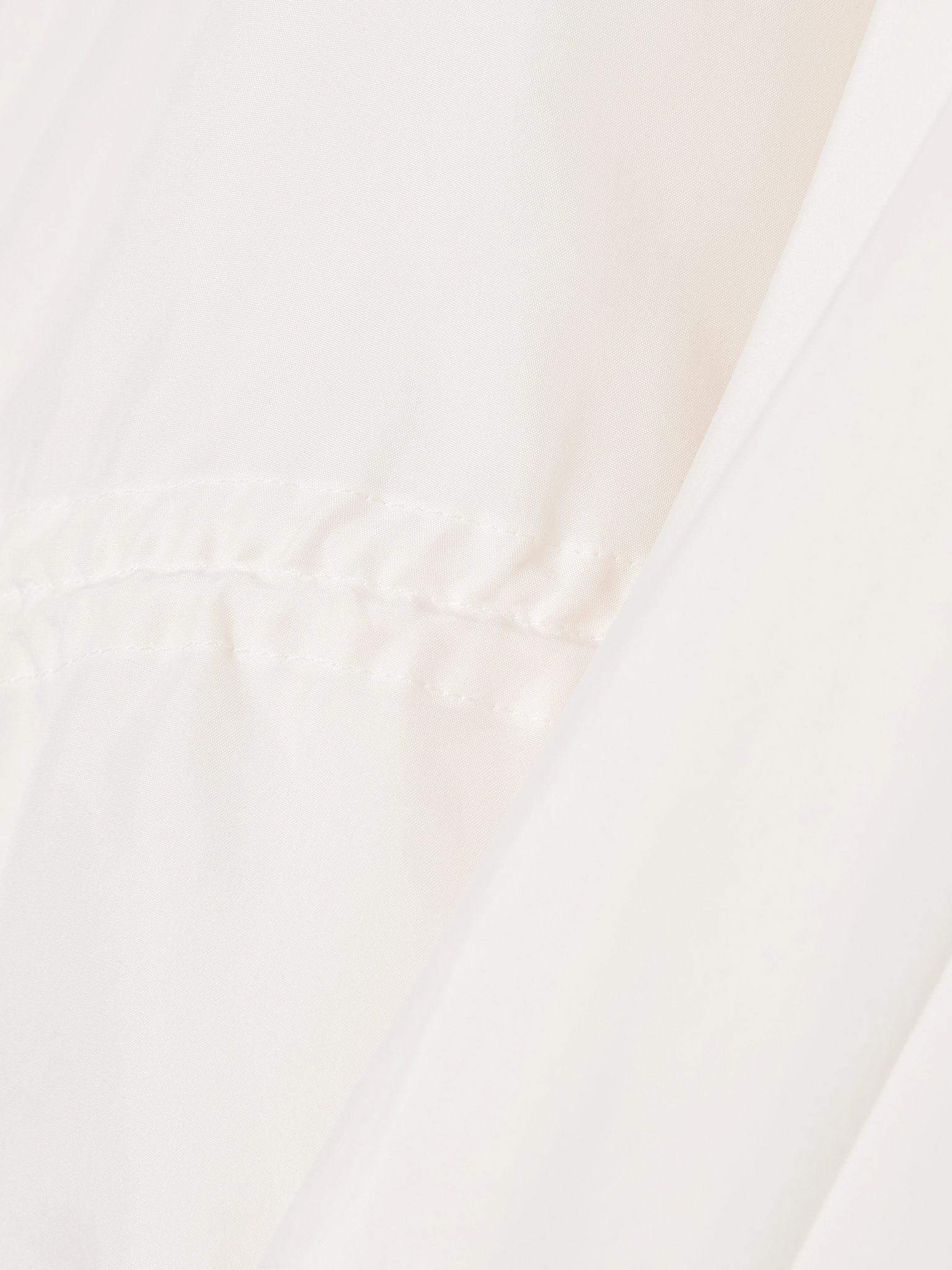 Parachute tie-detailed silk playsuit White - 4