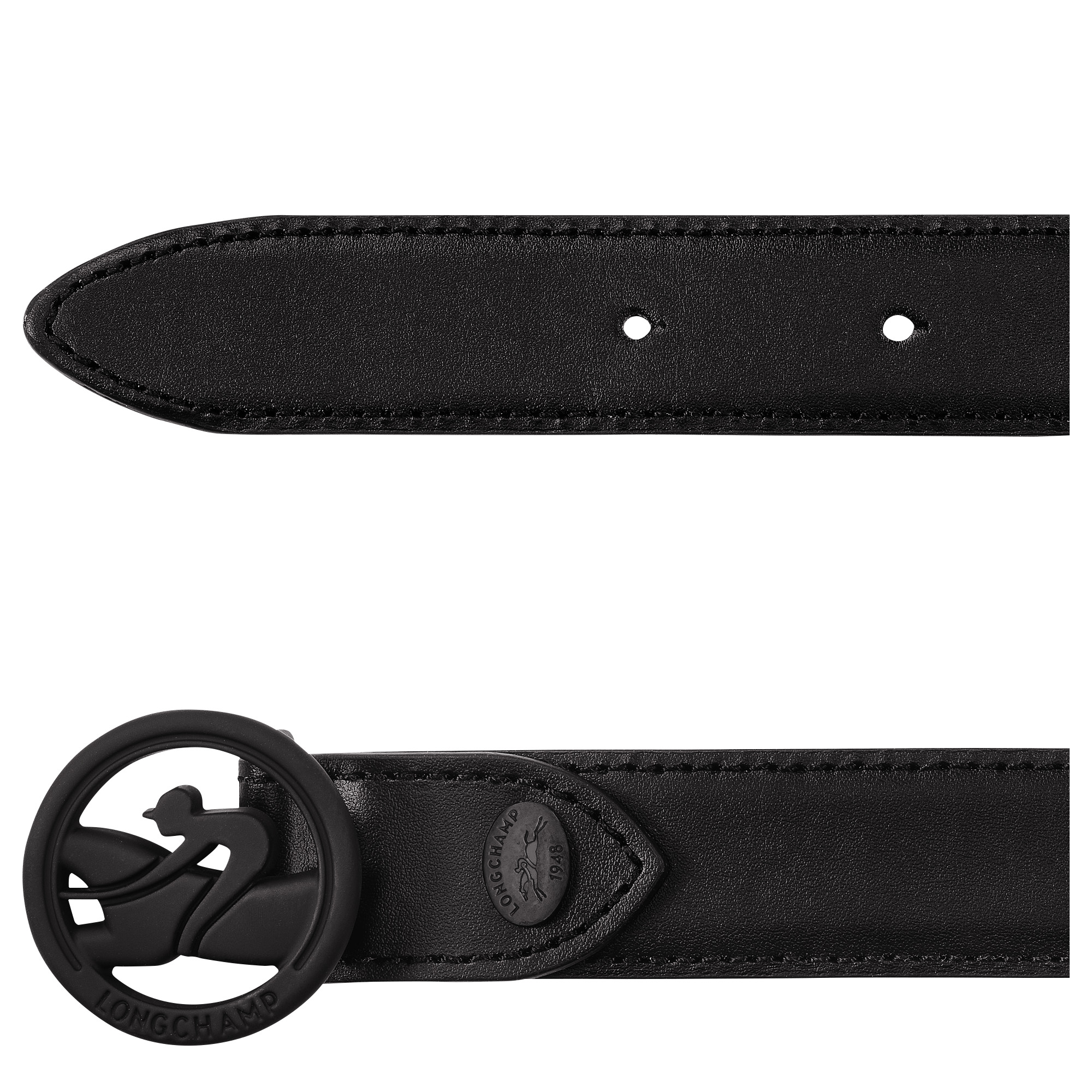 Box-Trot Ladies' belt Black - Leather - 2