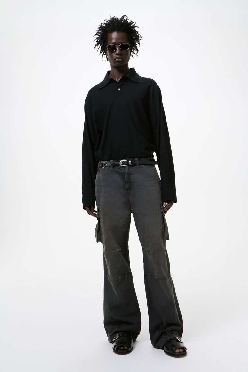 Our Legacy Mount Cargo Nebula Wash Jungle Herringbone outlook