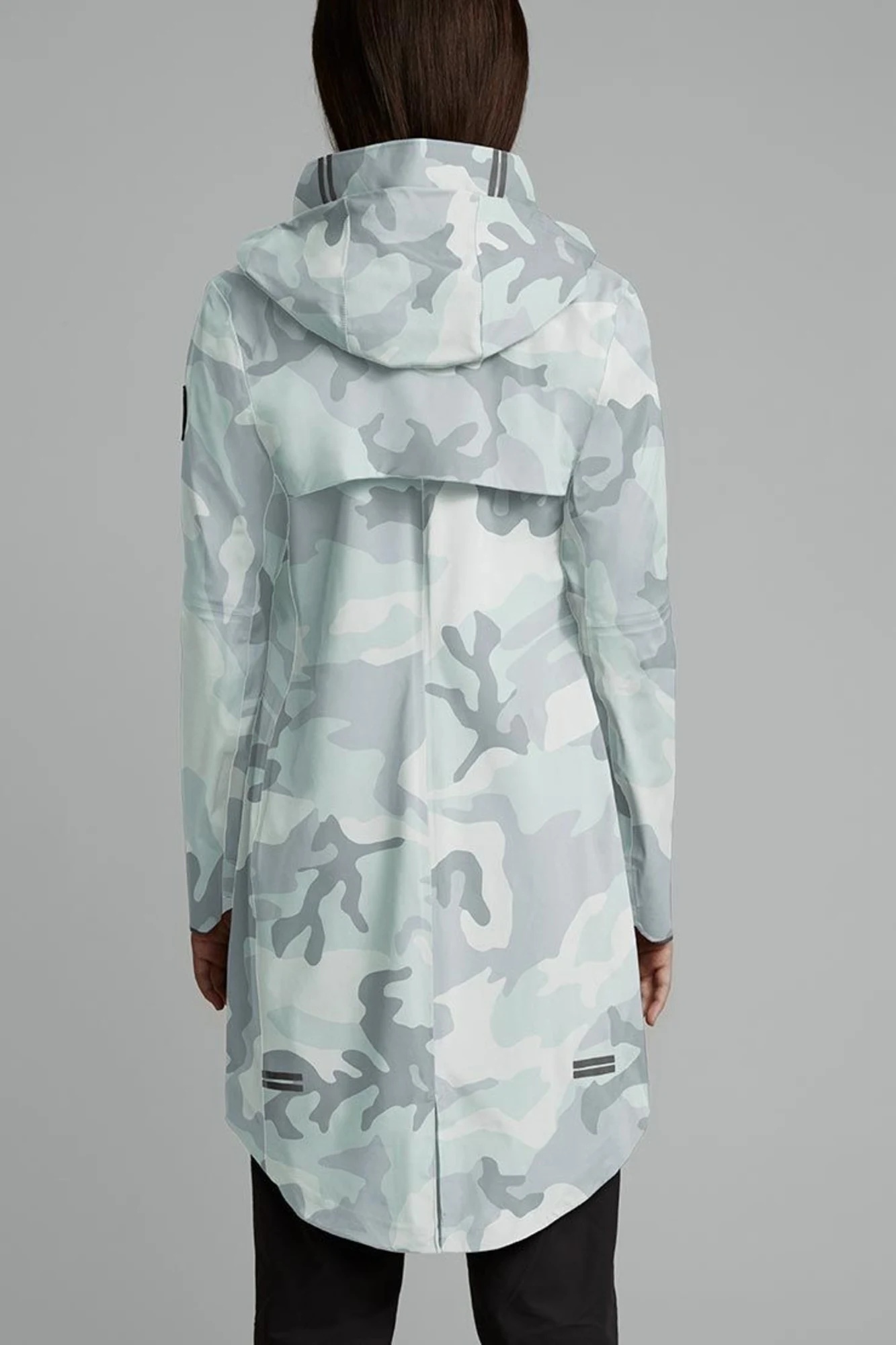 WOMEN'S SALIDA RAIN JACKET BLACK LABEL PRINT - 4