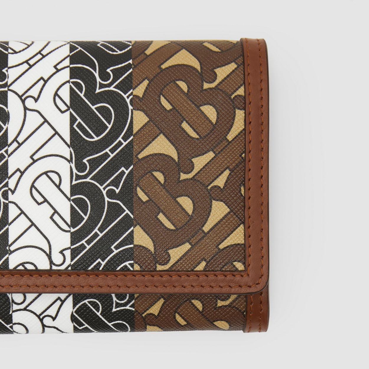 Monogram Stripe Continental Wallet - 2