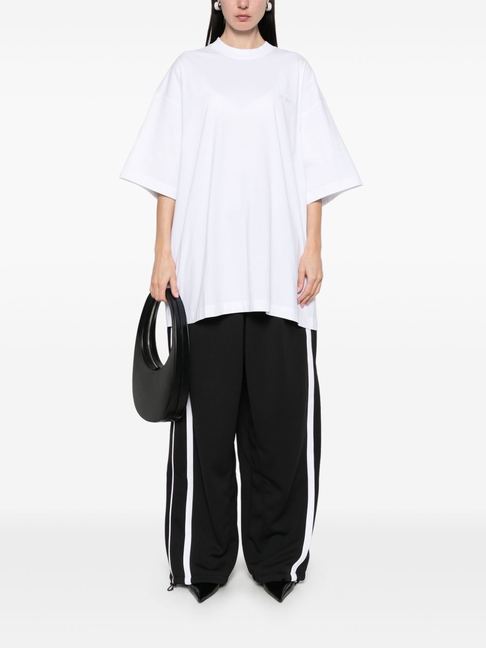 logo-embroidered T-shirt - 2