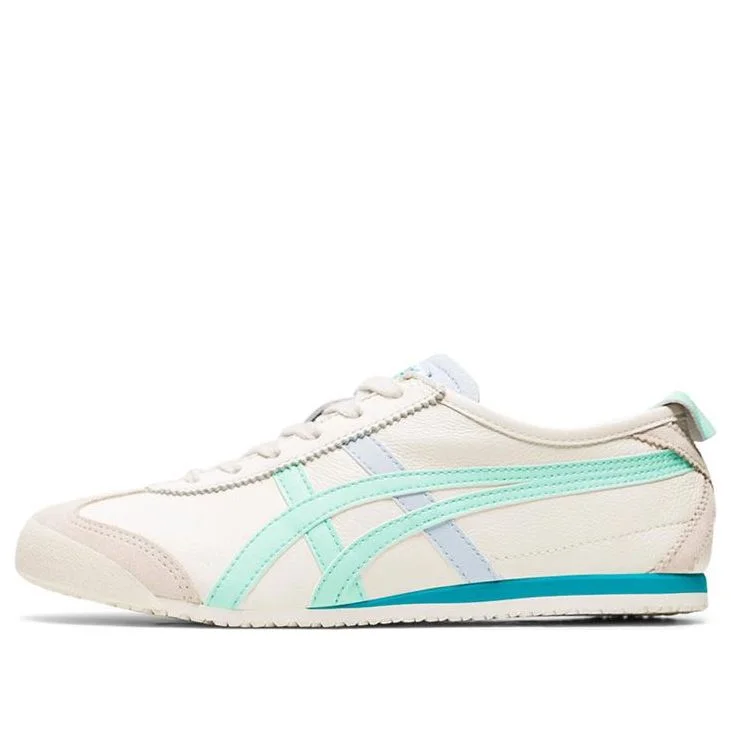 (WMNS) Onitsuka Tiger Mexico 66 Shoes White/Green 1182A078-107 - 1